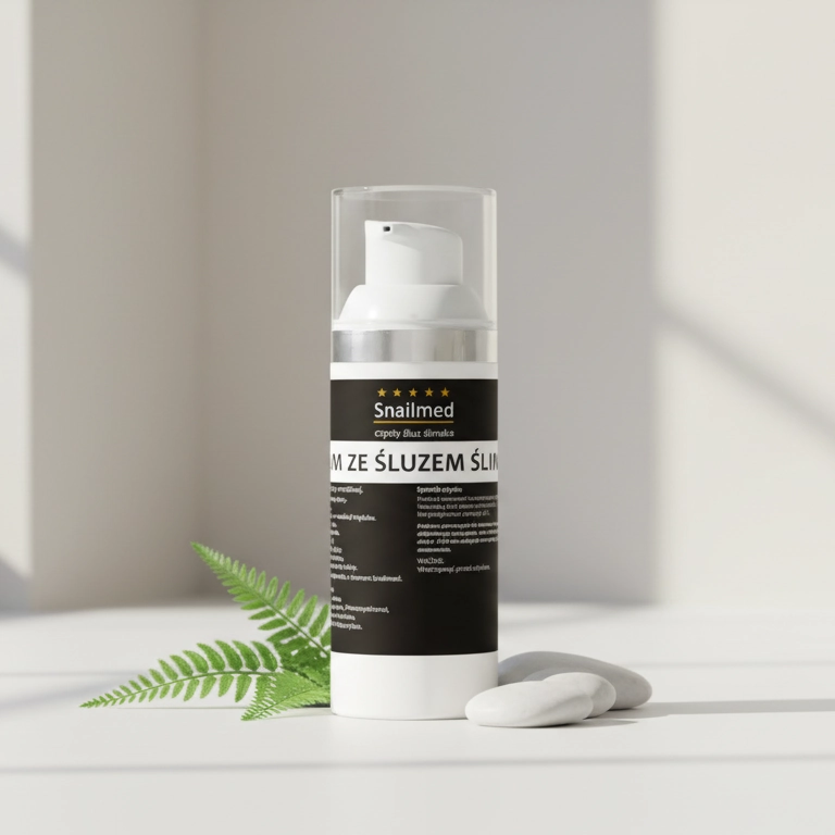 Przeciwstarzeniowo rewitalizujące Serum z naturalnym śluzem ślimaka oraz kwasem hialuronowym