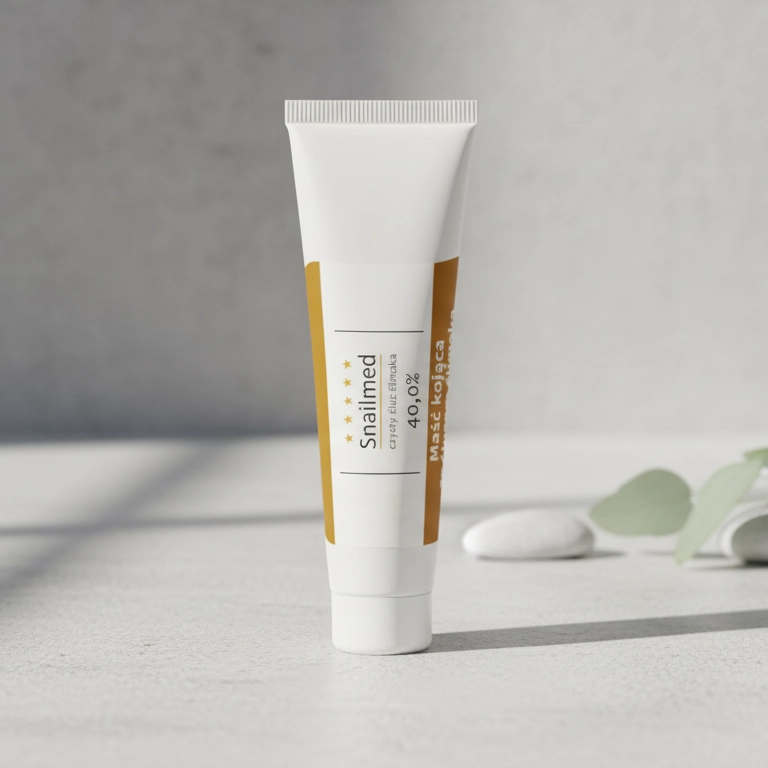 Kojąca Maść na problemy skórne z naturalnym śluzem ślimaka, olejkiem awokado, prowitaminą B5 oraz witaminą E