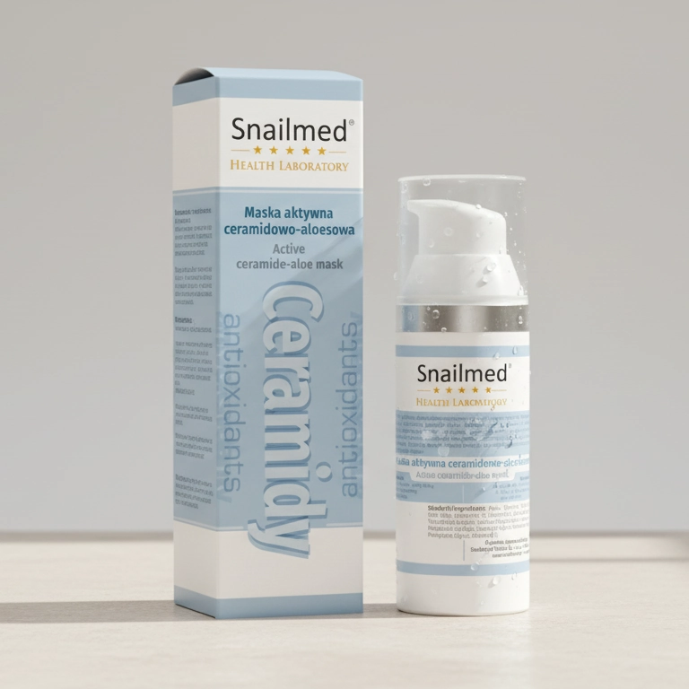 Pielęgnacyjno normalizująca Maska, do skóry dojrzałej z ceramidami, aloesem oraz witaminą E