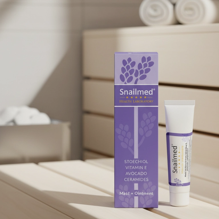 Odbudowująca Maść na rozstępy ze stoechiolem, witaminą E, olejkiem z awokado oraz ceramidami - obrazek 2