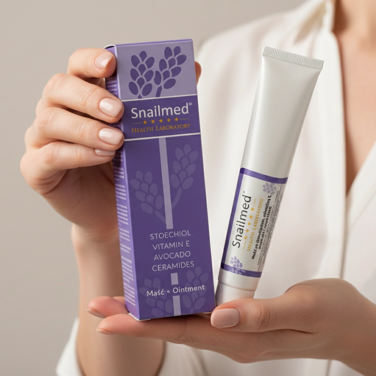 Odbudowująca Maść na rozstępy ze stoechiolem, witaminą E, olejkiem z awokado oraz ceramidami - obrazek 4