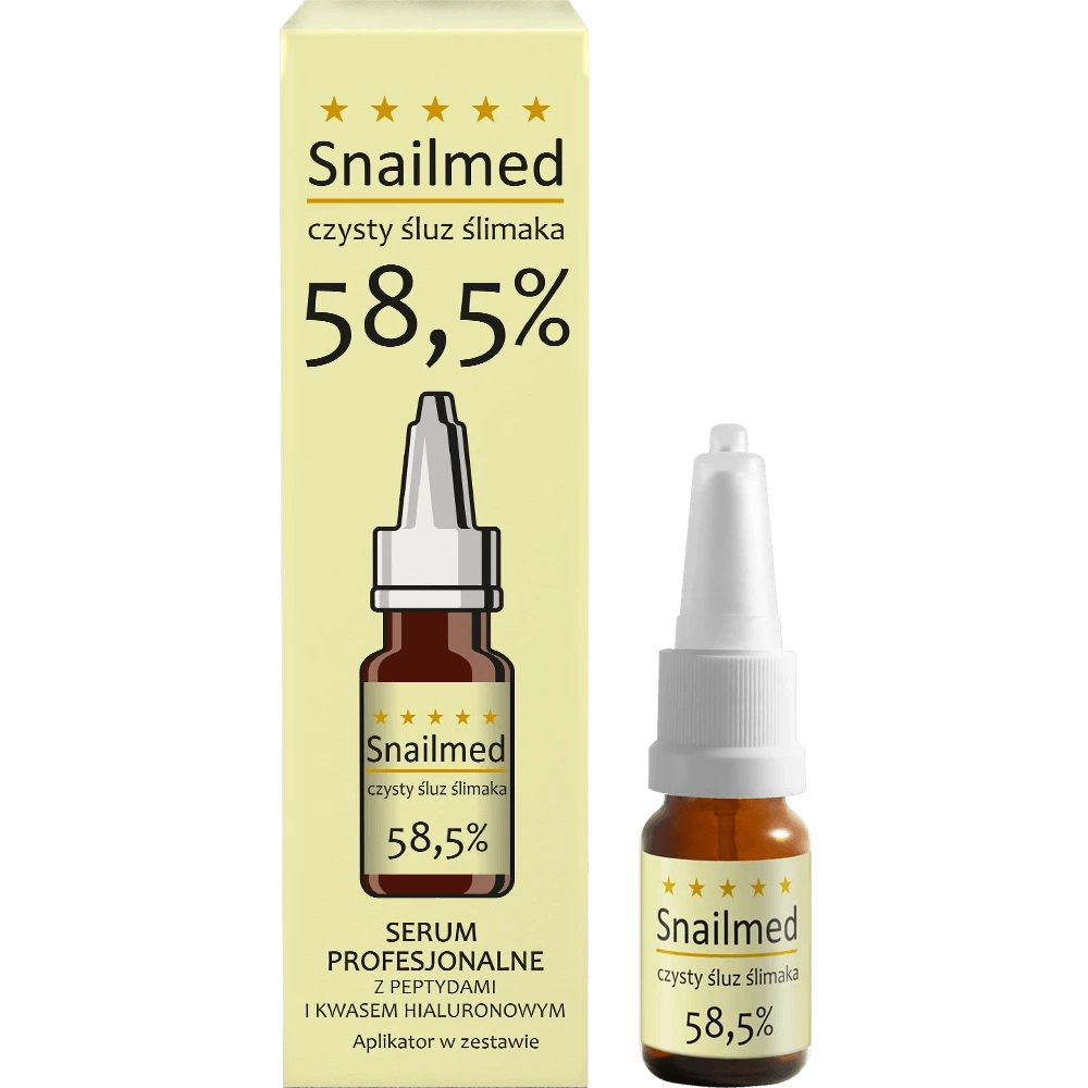 Odżywcze Serum z naturalnym śluzem ślimaka, kwasem hialuronowym oraz peptydami biomimetycznymi - obrazek 2