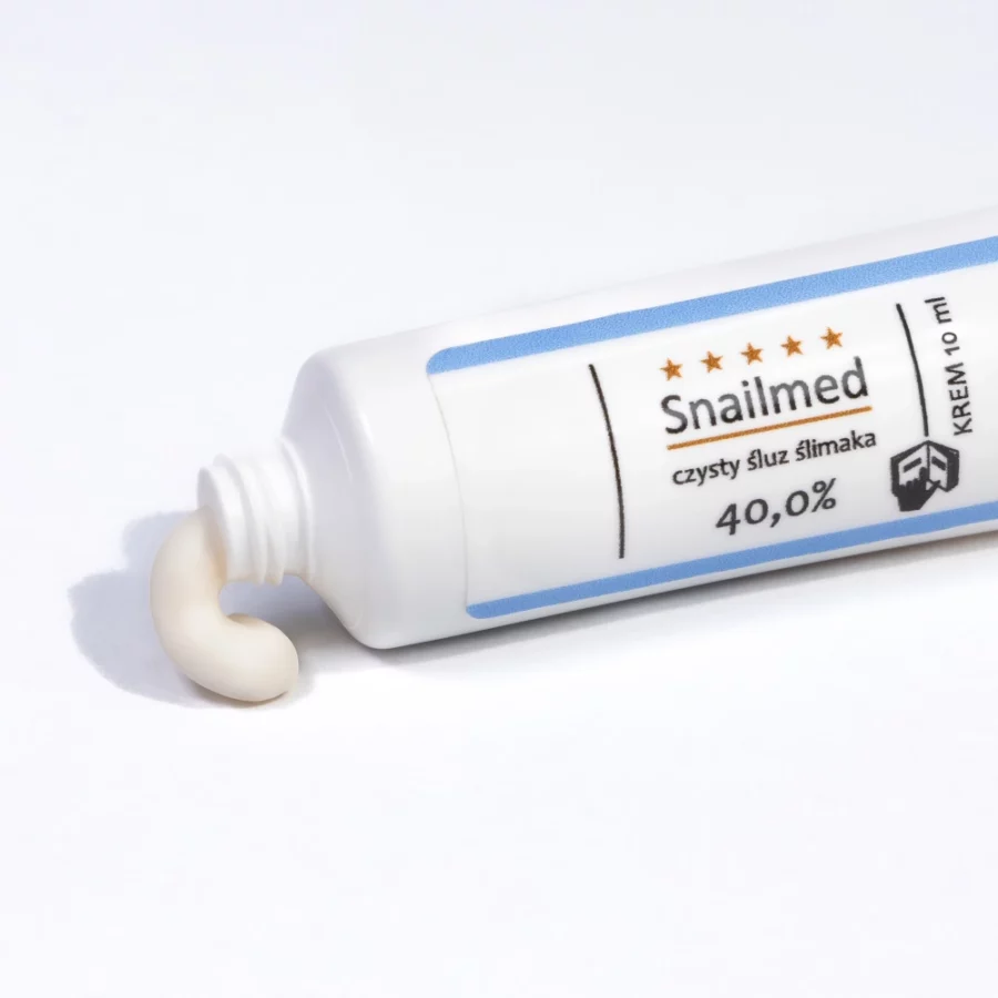 Pielęgnacyjny Krem pod oczy z naturalnym śluzem ślimaka z olejkiem z awokado oraz masłem shea