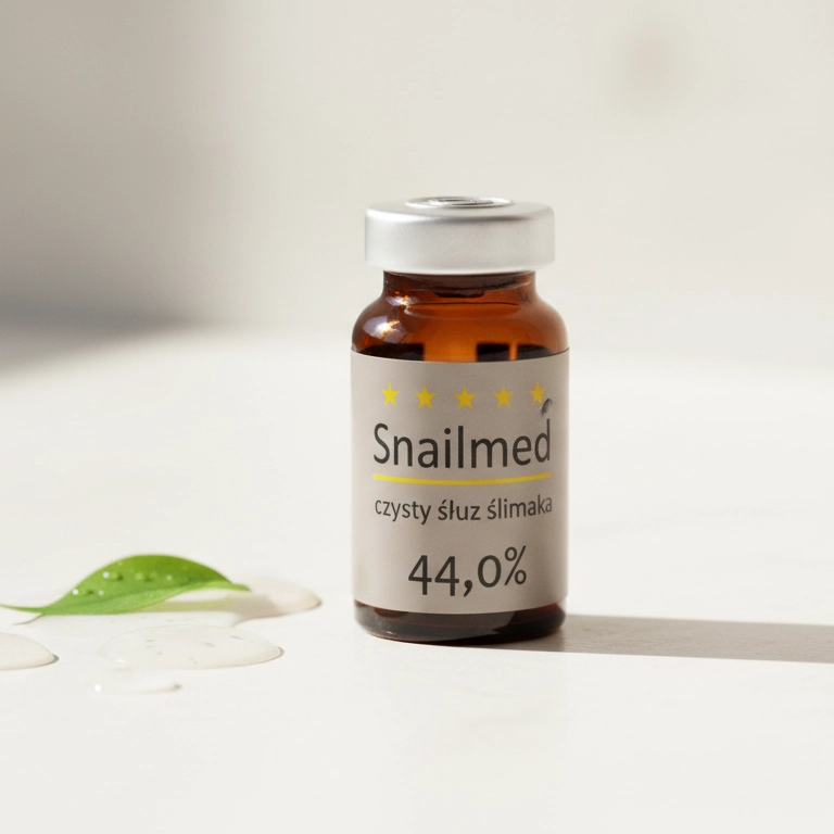 Odżywczo wzmacniające Serum do skóry brody z naturalnym śluzem ślimaka i wyciągiem z chinowca