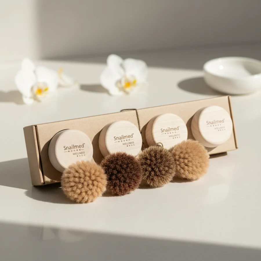 Luksusowy Zestaw Szczotek do Ciała – Wieloetapowa Pielęgnacja dla Zdrowej Skóry