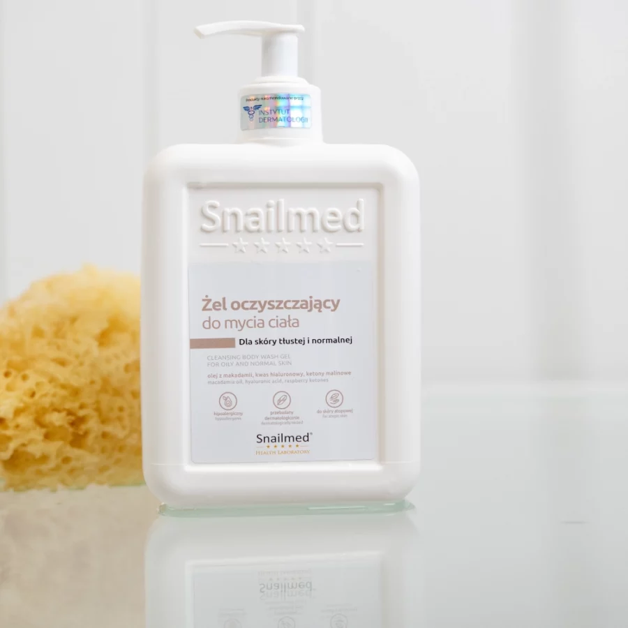 Dermokosmetyczny żel oczyszczający do mycia ciała dla skóry tłustej i normalnej <b>300ml</b>