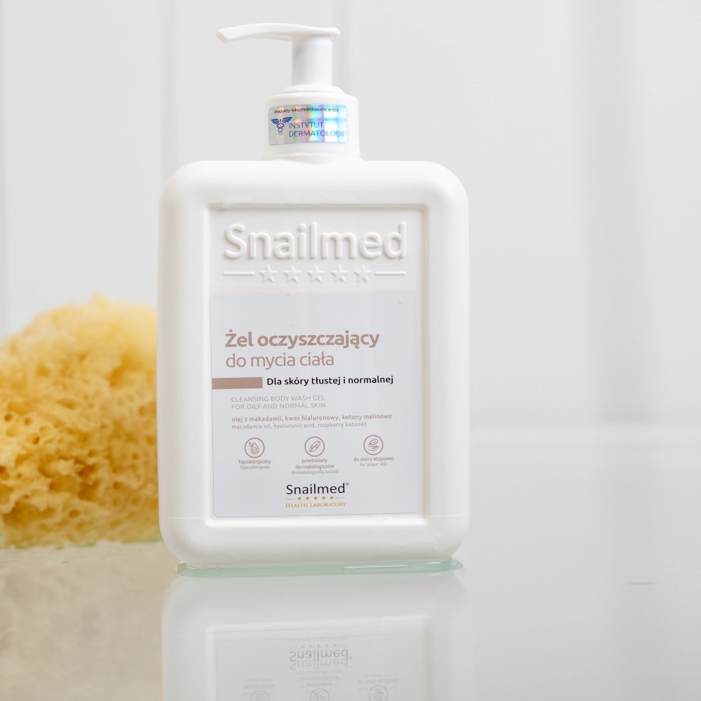 Dermokosmetyczny żel oczyszczający do mycia ciała dla skóry tłustej i normalnej <b>300ml</b>