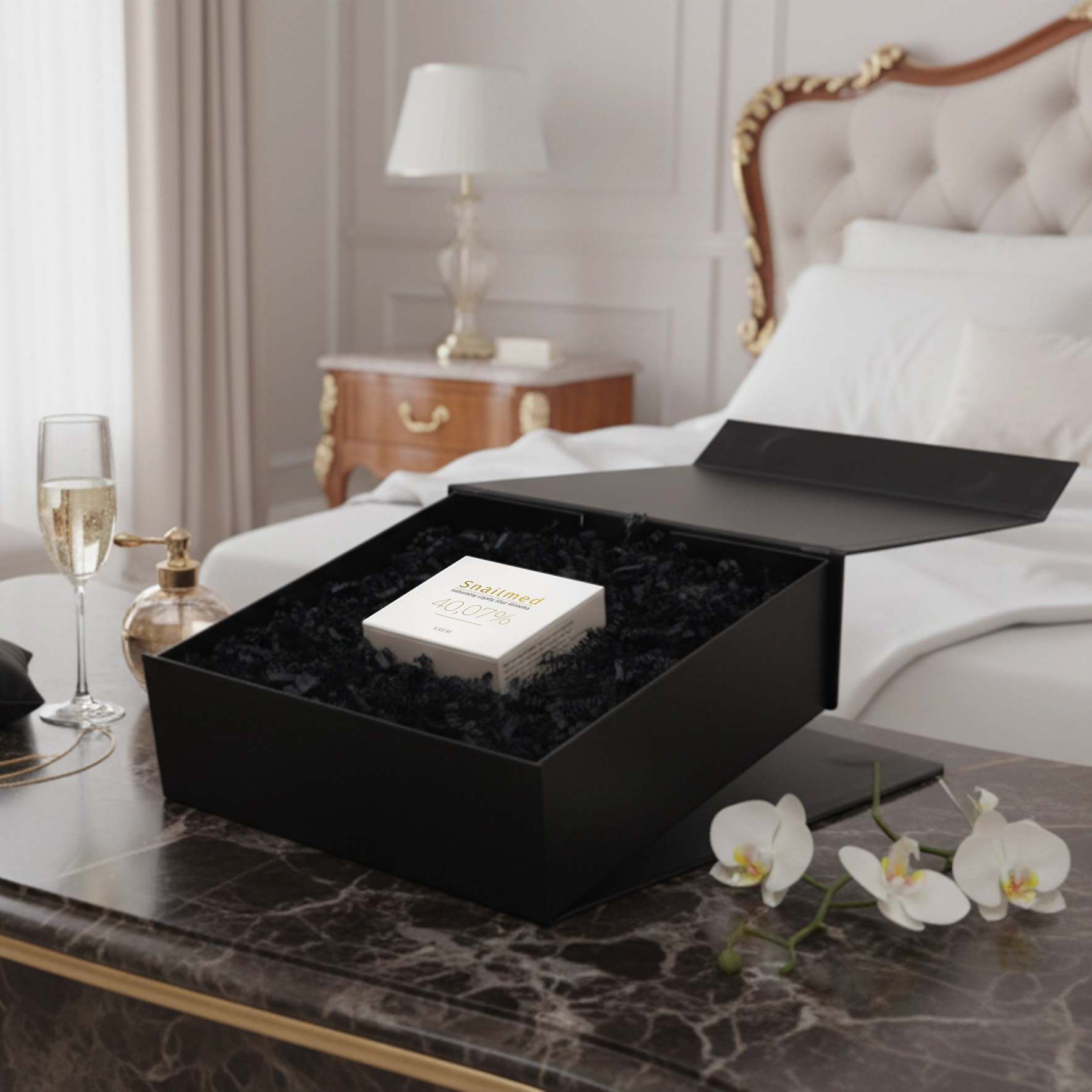 Przeciwstarzeniowy krem do twarzy "Biała Perła" z Totarolem oraz kwasem hialuronowym – naturalny śluz ślimaka 40,07% - <b>NOWA FORMUŁA</b> - obrazek 3