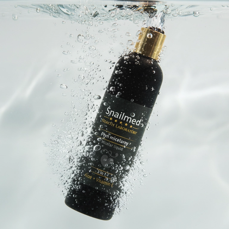 Oczyszczająco odświeżający Płyn Micelarny z aloesem, witaminą E oraz alantoiną
