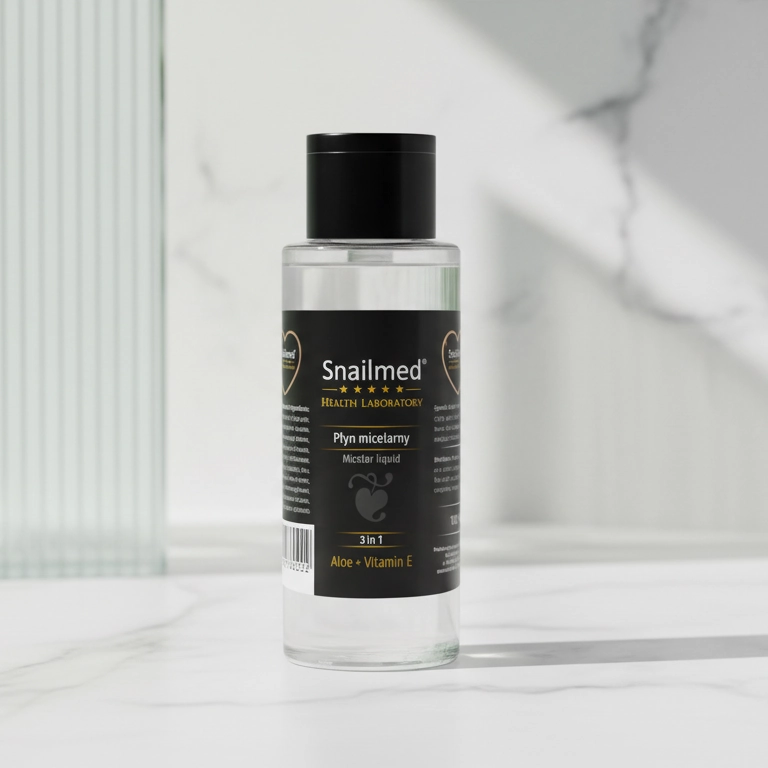 Oczyszczająco odświeżający Płyn Micelarny z aloesem, witaminą E oraz alantoiną - obrazek 2