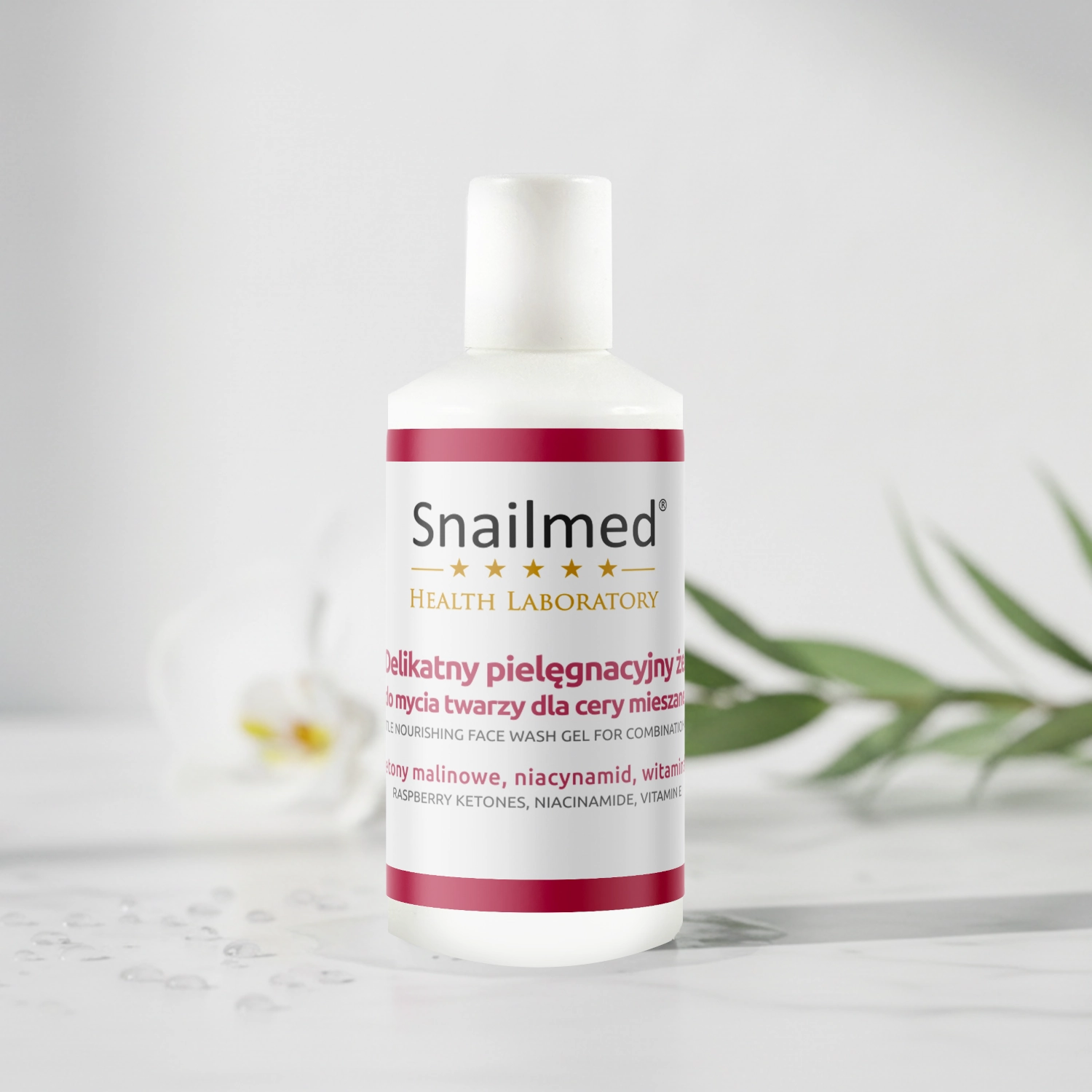 Dermokosmetyczny delikatny pielęgnacyjny żel do mycia twarzy dla cery mieszanej <b>20ml</b>, Produkt Smart Mini