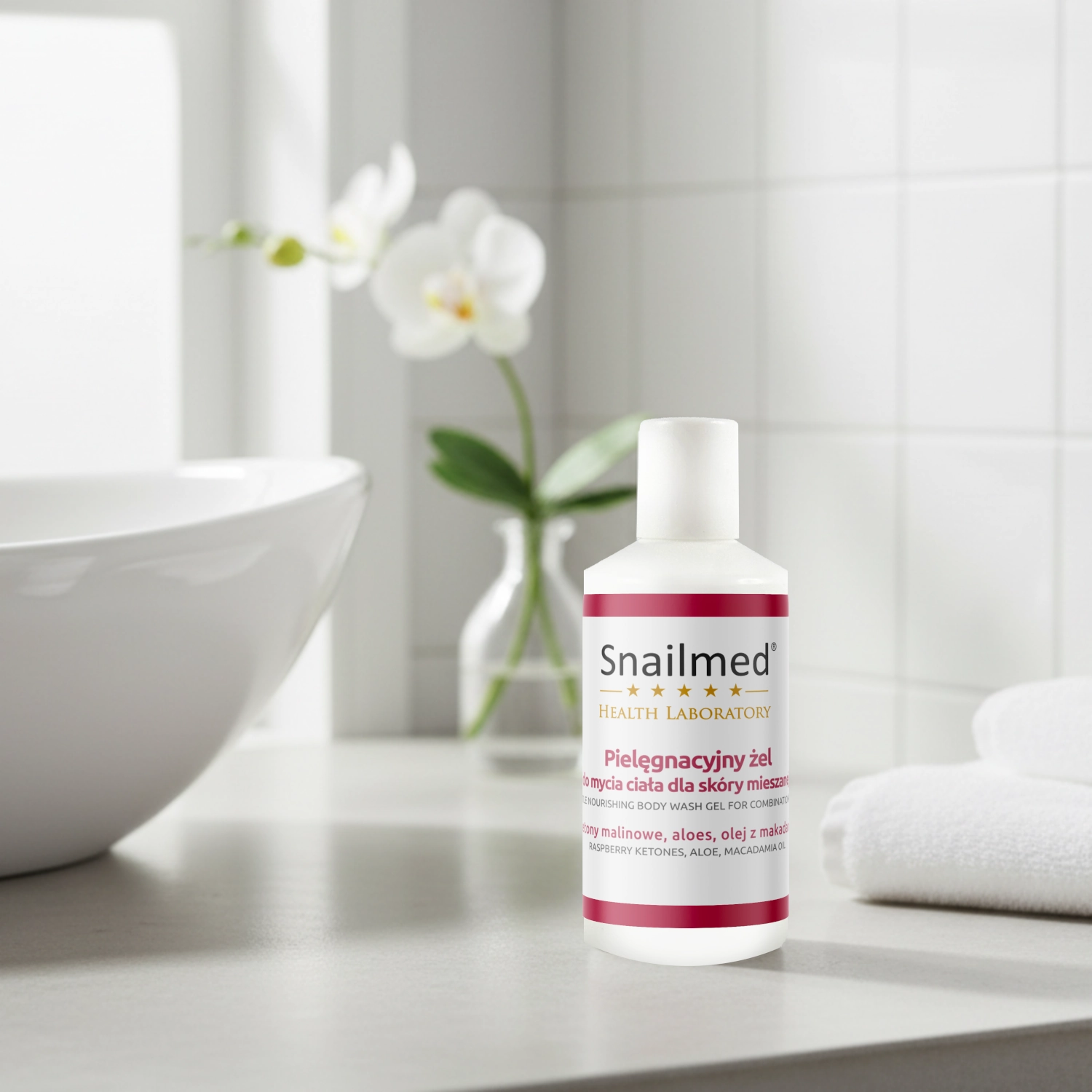 Dermokosmetyczny pielęgnacyjny żel do mycia ciała dla skóry mieszanej <b>20ml</b>, Produkt Smart Mini - obrazek 2