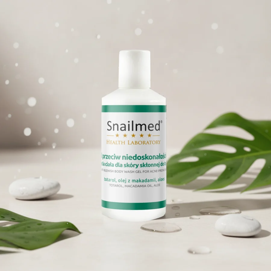 Dermokosmetyczny żel do mycia ciała przeciw niedoskonałościom dla skóry skłonnej do trądziku <b>20ml</b>, Produkt Smart Mini