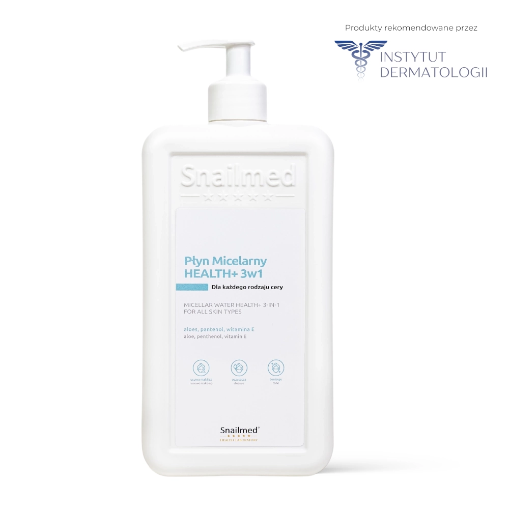 Płyn Micelarny HEALTH+ 3w1 dla każdego rodzaju cery - obrazek 4
