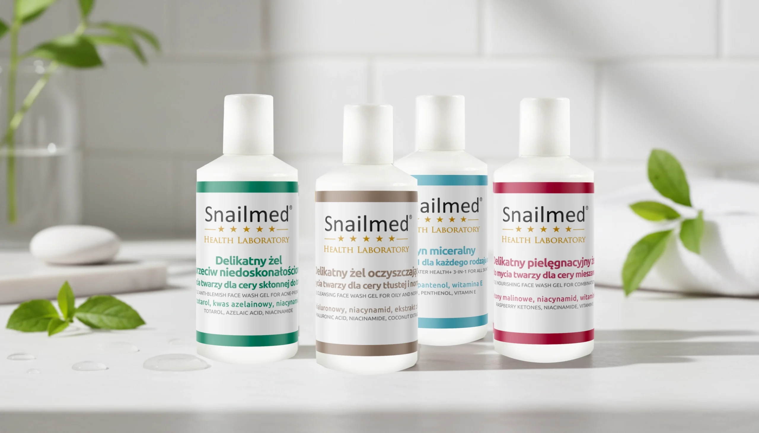 Dermokosmetyczny delikatny żel do mycia twarzy przeciw niedoskonałościom dla cery skłonnej do trądziku <b>20ml</b> , Produkt Smart Mini - obrazek 3