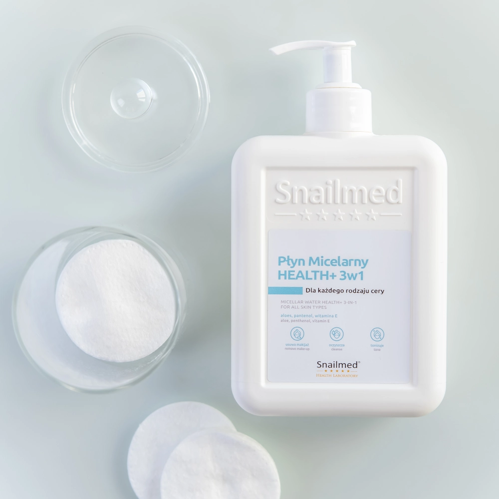 Płyn Micelarny HEALTH+ 3w1 dla każdego rodzaju cery - obrazek 2
