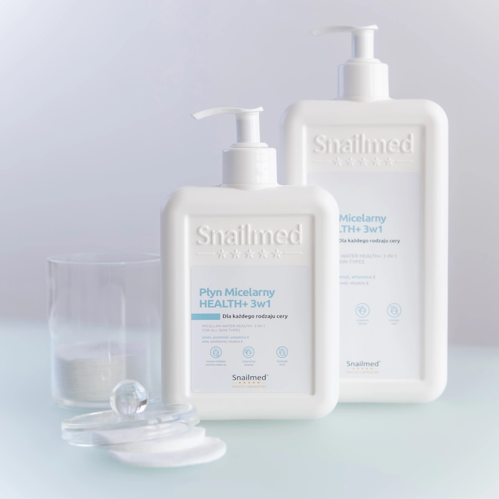 Płyn Micelarny HEALTH+ 3w1 dla każdego rodzaju cery - obrazek 3