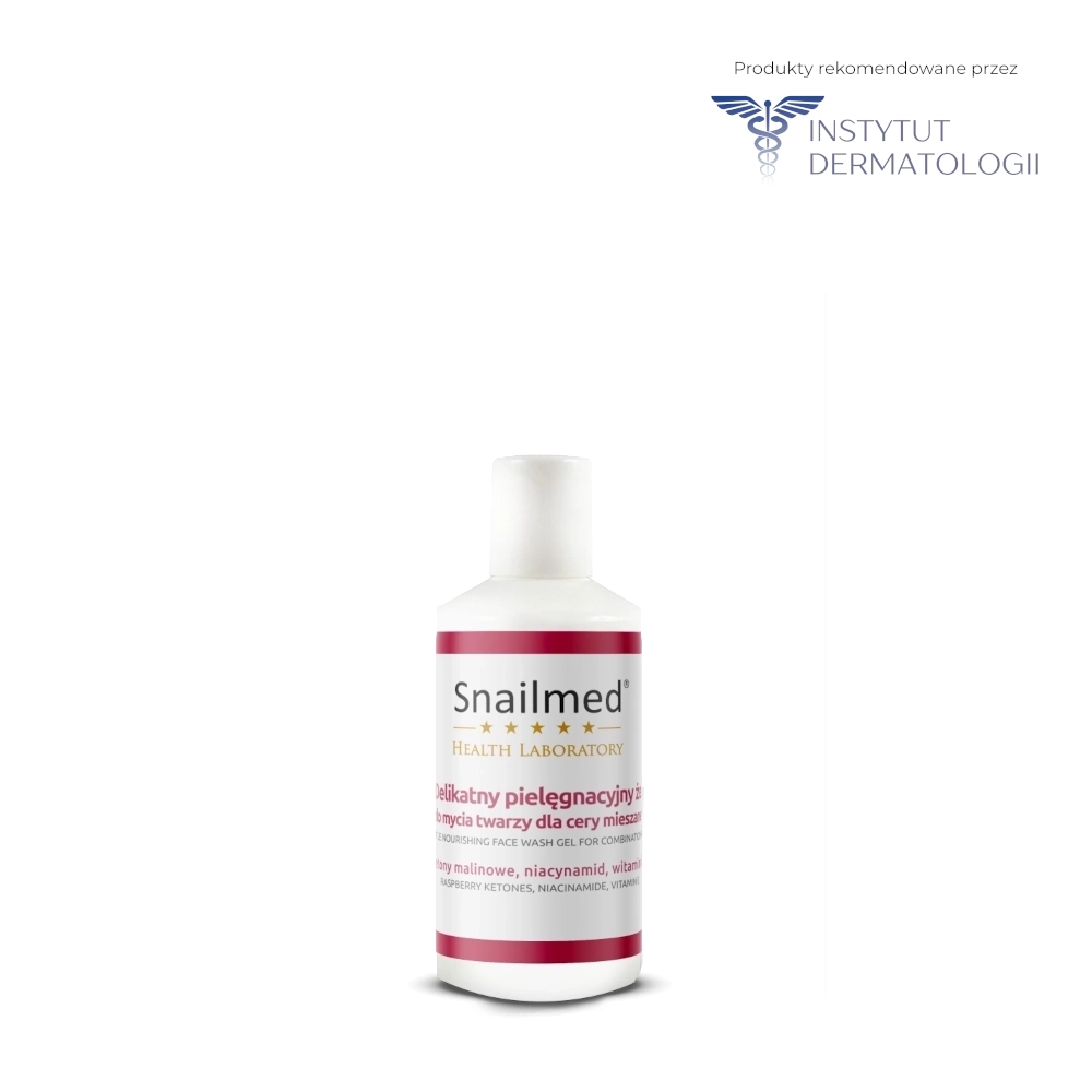 Dermokosmetyczny delikatny pielęgnacyjny żel do mycia twarzy dla cery mieszanej <b>20ml</b>, Produkt Smart Mini - obrazek 3