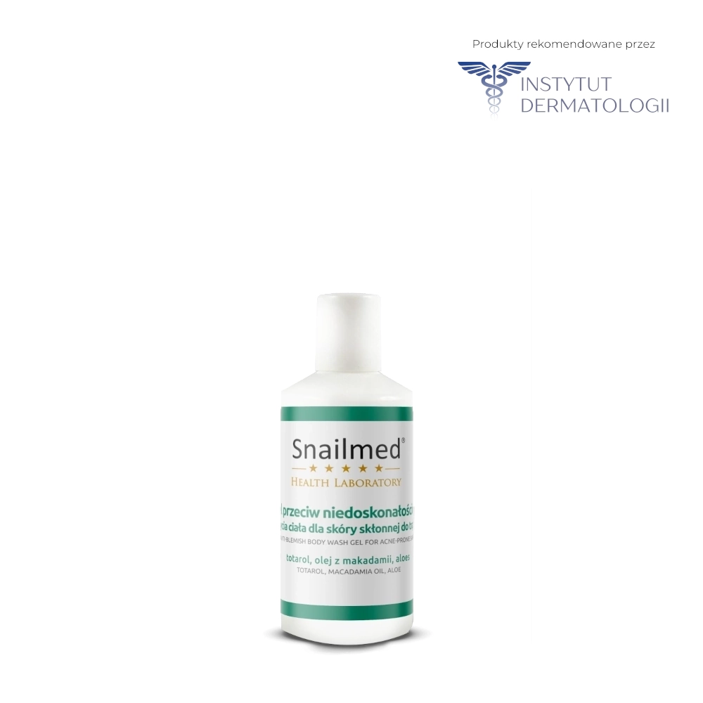 Dermokosmetyczny żel do mycia ciała przeciw niedoskonałościom dla skóry skłonnej do trądziku <b>20ml</b>, Produkt Smart Mini - obrazek 4