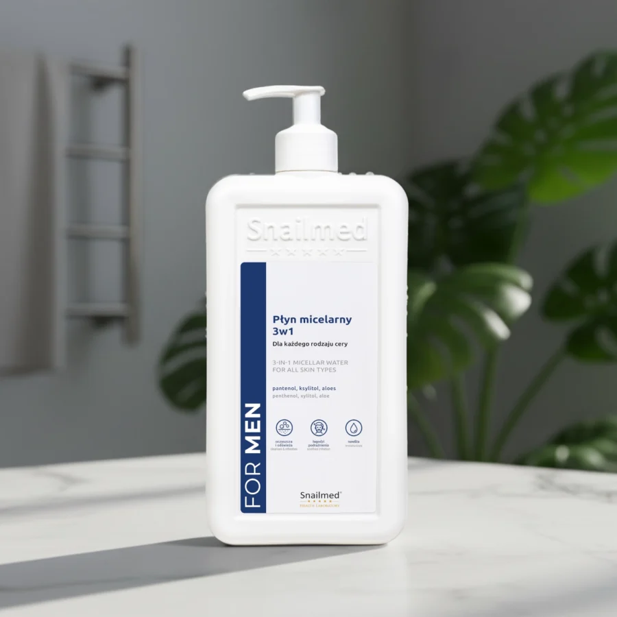 Płyn micelarny HEALTH+ 3w1 FOR MEN