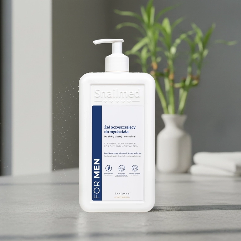 Żel oczyszczający do mycia ciała dla mężczyzn - obrazek 4