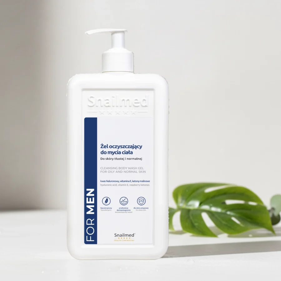 Żel oczyszczający do mycia ciała dla mężczyzn