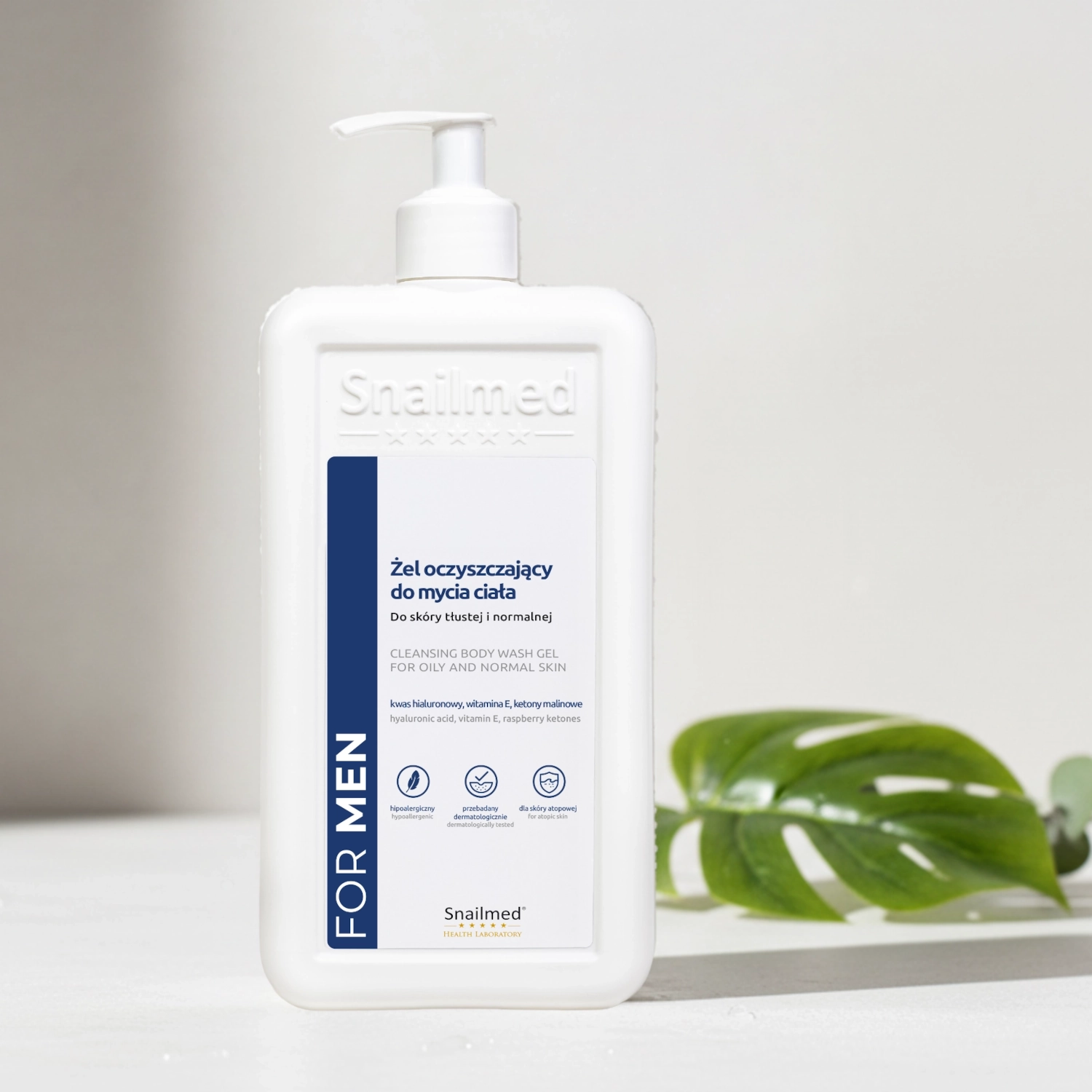 Żel oczyszczający do mycia ciała dla mężczyzn