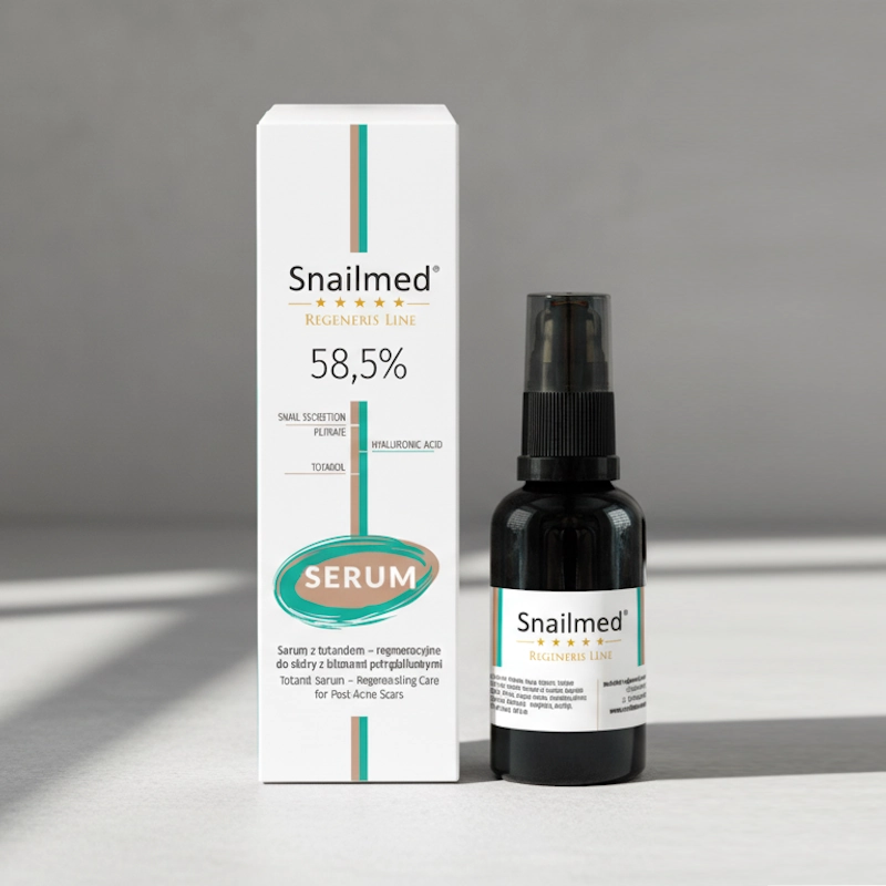 Serum z totarolem - regeneracyjne do skóry z bliznami potrądzikowymi