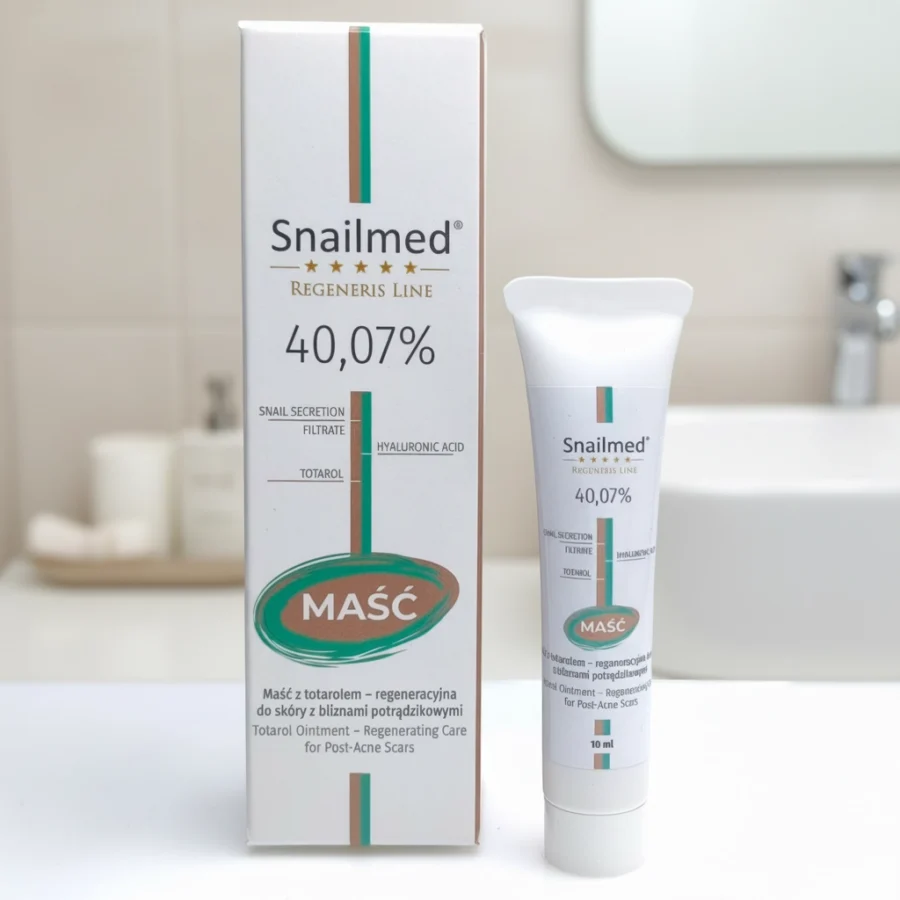 Maść z Totarolem – precyzyjna kuracja punktowa na blizny potrądzikowe