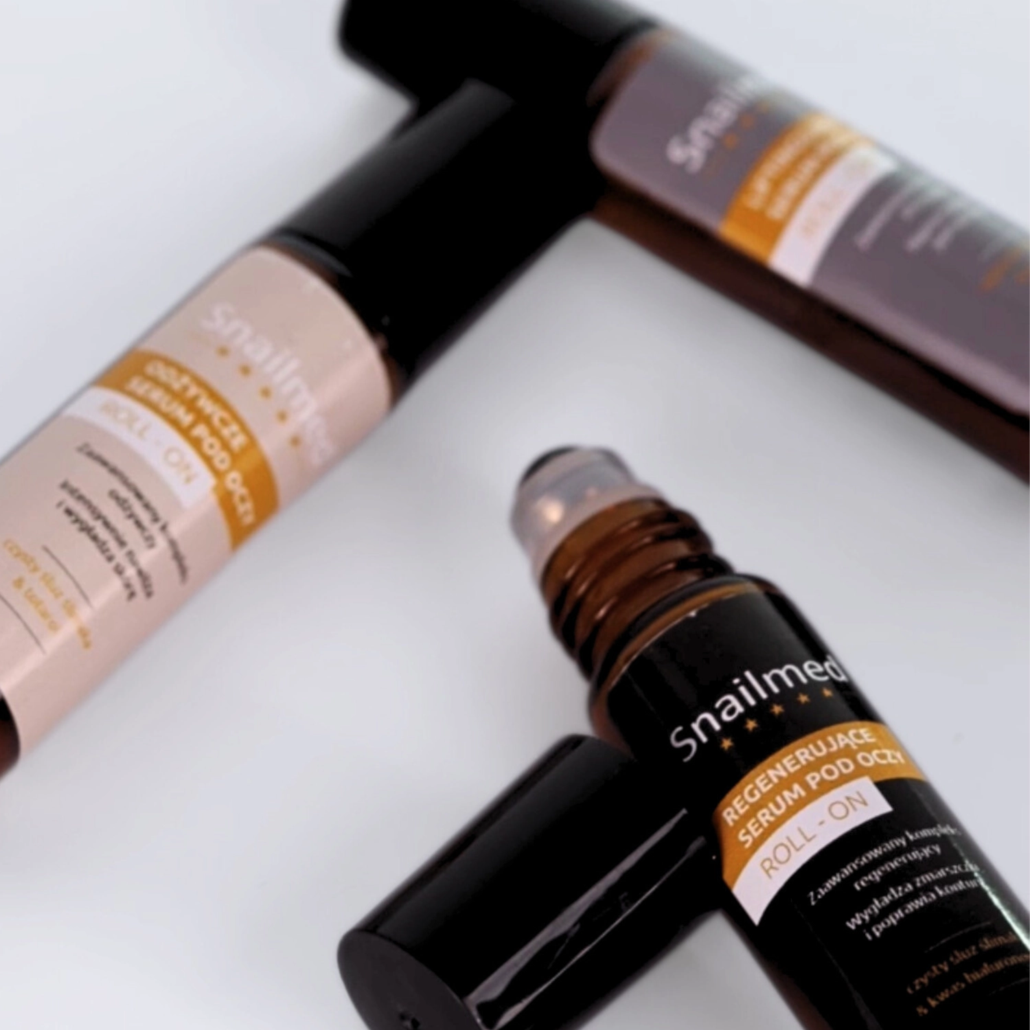 Liftingujące serum pod oczy z naturalnym śluzem ślimaka <b>ROLL ON</b> - obrazek 4